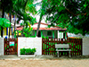 Visão da frente da casa
